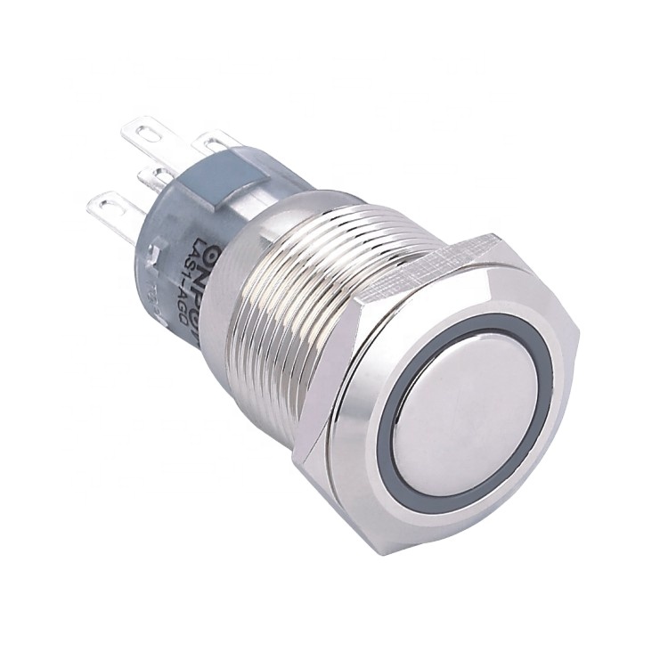 Three <strong>colors</strong> <strong>LED</strong> <strong>switch</strong> Since 1988 ONPOW CE,ROHS anti-vandal 19mm RGB tri-<strong>color</strong> <strong>LED</strong> illuminated <strong>push</strong> <strong>button</strong> <strong>switch</strong>