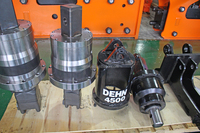 Machine de forage hydraulique DEHN, tarière pour sols argileux, pour excavatrices de 1,5 à 3 tonnes, boîte de vitesses moteur, garantie 1 an