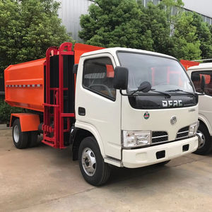 Nouveau <span class=keywords><strong>camion</strong></span> poubelle diesel 4x2 à transmission manuelle avec chargement latéral, norme d'émission Euro 3, chargeur à benne - Product Image 1