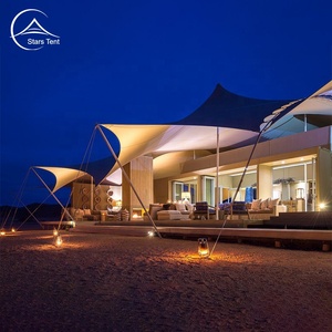 Hotel de Lujo en Tiendas de Campaña Semipermanentes en el Desierto con Cómodo Sofá - Product Image 4