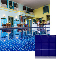 Carrelage Mosaïque Céramique Coloré Style Nordique 97mm pour Salle de Bain, Carrelage de Sol pour Balcon, Cuisine, Pilier, Salle à Manger & Spa