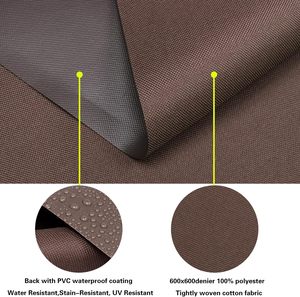 600Denier <span class=keywords><strong>Oxford</strong></span> PVC respaldo para exterior Interior Sun brella barco cojín tienda - Product Image 5