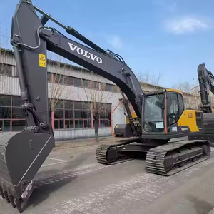 Excavadora de cadenas Volvo EC220 usada de alta calidad, 22 toneladas, en buen estado, con caja de cambios PLC y motor. - Product Image 5