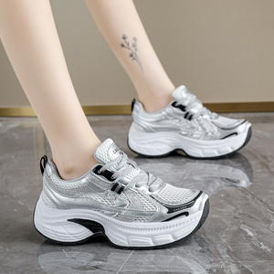 <span class=keywords><strong>Zapatillas</strong></span> <span class=keywords><strong>Deportivas</strong></span> de Plataforma Vintage para <span class=keywords><strong>Mujer</strong></span>, Estilo Casual Urbano, a la Moda, con <span class=keywords><strong>Cordones</strong></span> - Product Image 2
