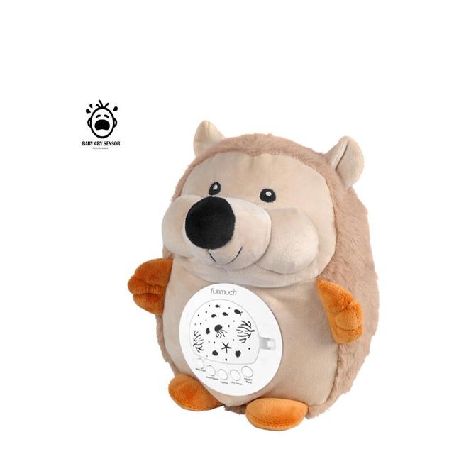 AI Intelligent Bear Plush Musical Light-Up Toy Animal Pal Doll for Baby Kids