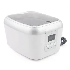 Ultrasonic Jewelry Cleaner with Digital Timer for Cleaning Eyeglasses Rings, Dentures