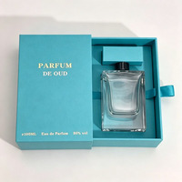 Boîte cadeau de luxe personnalisée en papier pour parfum, encre de soja, emballage mat pour parfum, vente en gros