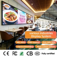 Écran LCD étiré Android 11 de 32, 43, 50 pouces, affichage numérique WiFi ultra-large pour étagères avec logiciel CMS Cloud