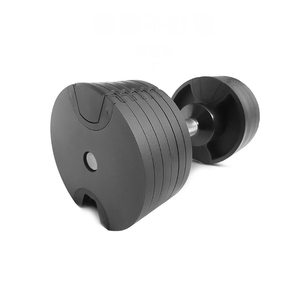 20kg Adjustable dumbbells Custom Logo Gym Fitness Adjustable Plastic Training Material Adjustable Dumbbell gym weight lifting