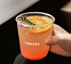 แก้วชาไข่มุกทรงตัวยู พิมพ์โลโก้ได้ แก้วเครื่องดื่มใสแบบใช้แล้วทิ้ง ทำจากพลาสติก PET พร้อมฝาปิด - Product Image 3