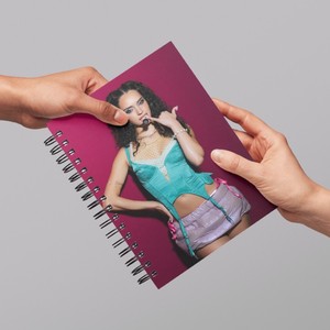 Cuaderno de Hojas Sueltas con Diseño de Kest Concert Merchandise, Estilo INS, Diario en Blanco, Cuaderno A5 para Estudiantes, Bloc de Notas - Product Image 4