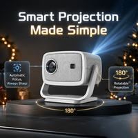 Proyektor Portabel Pintar Y11 WiFi LED Android 1080P 4K Mendukung Full HD Model Mini untuk Bisnis, Kantor, Pendidikan, LCD, Kotak Hadiah