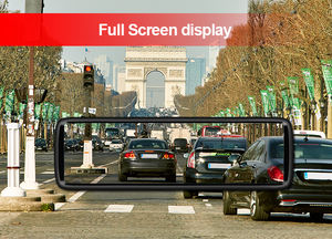 Miroir Auto DVR enregistreur vidéo à double objectif écran tactile Full HD 1080P enregistreur de caméras de voiture avec caméra de recul - Product Image 4