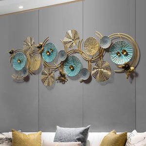 Arte de Pared Metálico Abstracto Moderno, Decoración de Hierro con Diseño Natural para el Hogar, Sala de Estar, Dormitorio, Regalo de Aniversario - Product Image 1