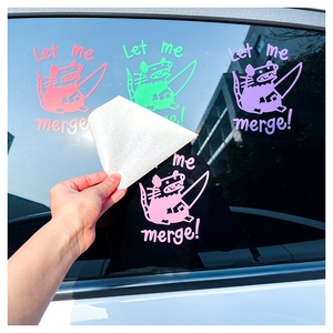 <span class=keywords><strong>Adesivi</strong></span> per Auto in PVC Resistenti alle Intemperie, Impermeabili, con Logo Personalizzato, Decalcomanie per Paraurti e Finestrini - Product Image 5