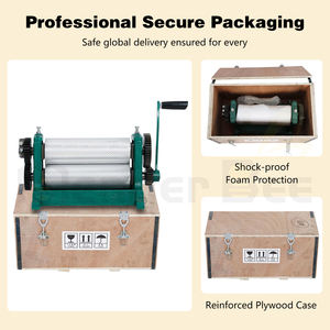 Nouvelle machine manuelle MengerBee M310E en alliage d'aluminium pour la fabrication de feuilles de cire d'abeille pour l'apiculture - Product Image 5