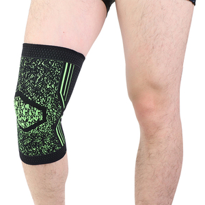 2025 Offre Spéciale tricoté Nylon élastique <span class=keywords><strong>genou</strong></span> enveloppes doux Powerlifting genouillère soutien sport sécurité chaleur étanche ramper - Product Image 2