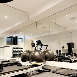 Solid High Quality Silver <strong>Mirror</strong> For Gym &amp; Dance Room &amp; Industrial Building Usage Custom Size MAX Size 3300*2140mm Edge Polished - Product Image 5