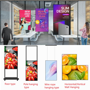 Display LCD de 65, 75, 86 e 98 Polegadas, Outros Equipamentos de Publicidade, Tela de Sinalização Digital Android Montada na Parede Interna - Product Image 5