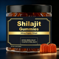 Gummies de Shilajit et Ashwagandha, mélange 10-en-1, 3000mg 500mg