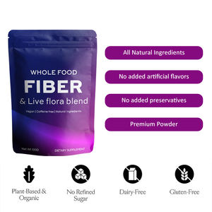 Poudre de fibres prébiotiques superalimentaires à base de fibres d'acacia, riches en fibres, enzymes digestives, boisson quotidienne, emballage OEM - Product Image 5