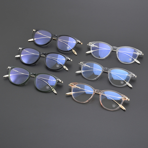 Kính mắt thời trang nữ unisex chất liệu titan acetate mắt mèo trong suốt, gọng kính chất lượng cao dành cho kính đọc sách - Product Image 2