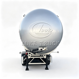 รถพ่วงบรรทุกแก๊ส LPG 4 เพลา ราคาโรงงานจีน ขนาด 40-60 ลูกบาศก์เมตร ถังบรรจุแก๊สแบบแรงดันสูง รถพ่วงกึ่งพ่วงบรรทุก LPG สำหรับขาย - Product Image 6