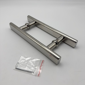 Stainless Steel Polished Bathroom Shower Glass <strong>Door</strong> <strong>Handle</strong> Matte Black Sliding Glass <strong>Door</strong> <strong>Handle</strong> <strong>Replacement</strong> 145mm 300mm - Product Image 5