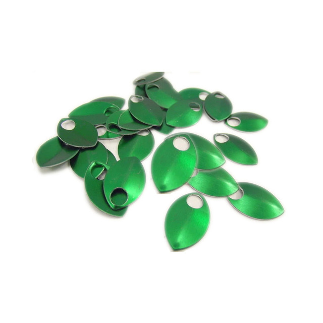 Custom Aluminum Sequin Scale Small Scalemail armor Scales Costume Cloth Part Stamping Anodized Aluminium Jewelry