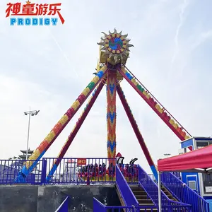 Amusement Park Attractions 24 Seats Swing Ride Big Hammer Pendulum For Sale