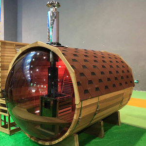 Hot Bán Ngoài Trời Thùng Tắm Hơi Rắn Gỗ Giá Thấp Tuyết Tùng Thùng Tắm Hơi Hơi Thùng Tắm Hơi Gỗ Đốt Bếp - Product Image 2