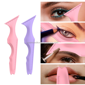 Kit de maquillage imperméable pour débutants 2022 : Gel liquide pour les <span class=keywords><strong>yeux</strong></span>, fard à paupières, sourcils, pinceaux, <span class=keywords><strong>crayon</strong></span> réutilisable, stylo eyeliner, pochoirs - Product Image 3