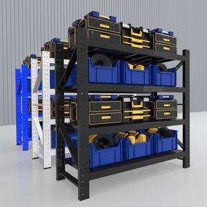 מוצרי מפעל מותאם אישית מדפים פלדה אחסון מתלה מחסן מתלה - Product Image 1