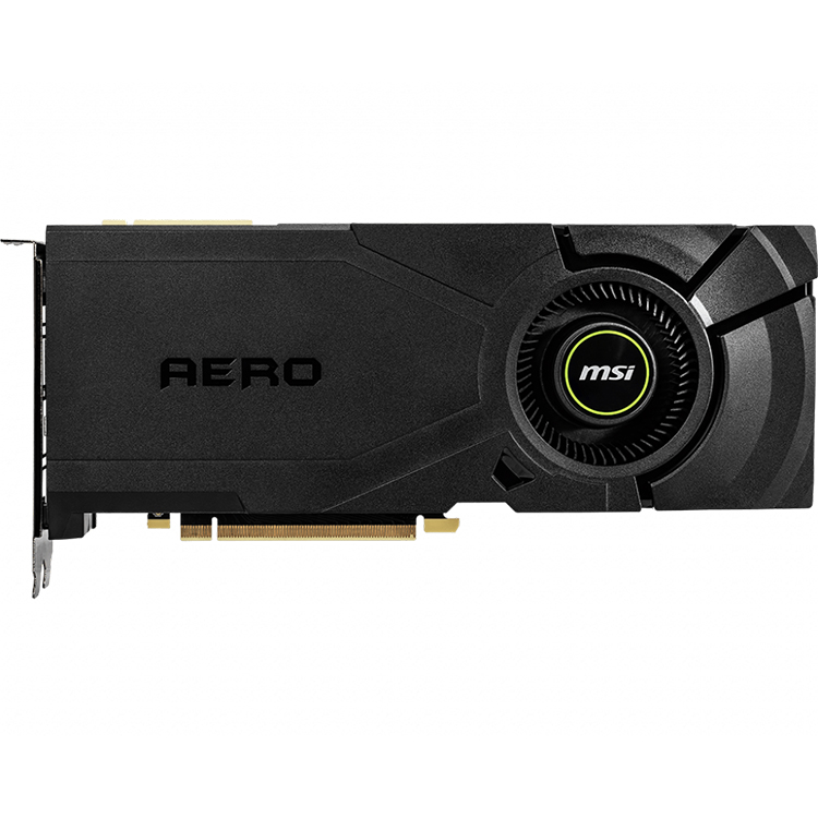 Видеокарта MSI NVIDIA GeForce RTX 2080 SUPER AERO 8G с Видеокарта MSI NVIDIA GeForce RTX 2080 SUPER AERO 8G с