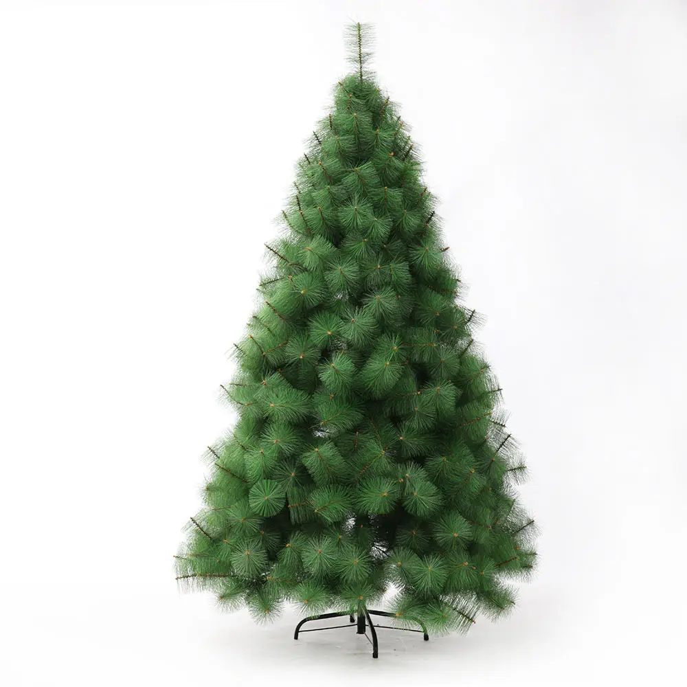 High Quality PVC Pine Needle Mixed Decorative PVC Christmas Tree Artifical Handmade Xmas Tree
