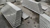Marches d'escalier en granit blanc sésame G603 pour station de métro - Balustrades rainurées antidérapantes pour escaliers et contremarches publics