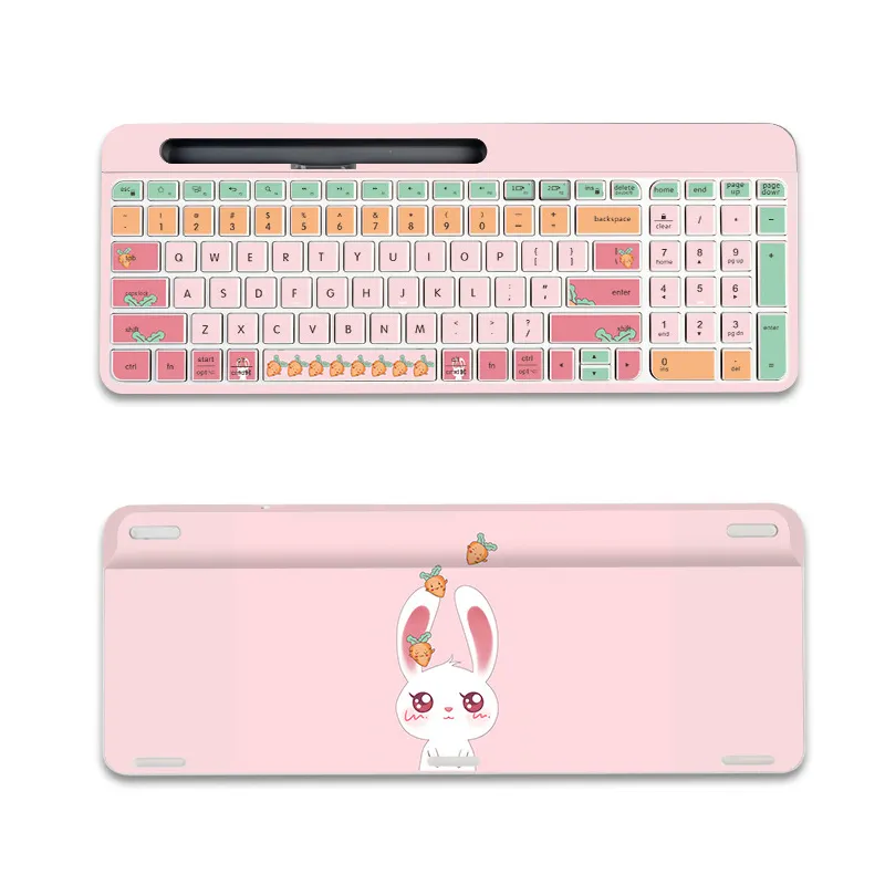 Decorative Decals Custom Colorful Laptop Keyboard Sticker for logitech K580 Keyboard Skin