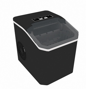 Machine à glaçons électrique portable en acier inoxydable avec une production quotidienne de 12 kg, faible niveau sonore, pour usage domestique, extérieur et commercial, idéale pour les fêtes - Product Image 1