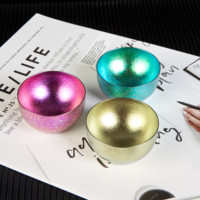 Vente chaude Titane Coloré Métal Tasse À Thé Double Paroi Sake Shot Tasse pour Bar et Cocktail Écologique Accessoires À Boire