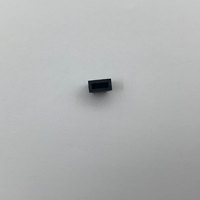 Penutup Debu MPO Model Ferrule Hitam untuk Konektor Serat Optik, Pelindung Debu QSFP28 Transceiver, Kabel Data Center Kepadatan Tinggi 5G