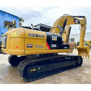 20 ton good condition 90% new high quality low price 2022 digger original Japan crawler machine catpillar 320