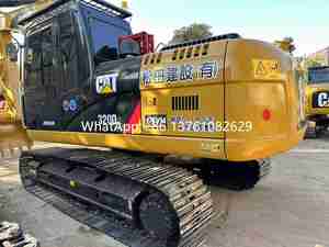 Excavatrice sur chenilles 320D2 de 20 tonnes avec moteur haute performance, d'origine japonaise, pour travaux de construction routière intensifs - Product Image 4