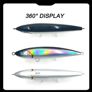 <span class=keywords><strong>Leurre</strong></span> flottant ALPHA 20CM 48G à yeux 3D, pour <span class=keywords><strong>eau</strong></span> salée et <span class=keywords><strong>eau</strong></span> <span class=keywords><strong>douce</strong></span>, appât pour poissons prédateurs, <span class=keywords><strong>leurre</strong></span> dur de pêche irisé - Product Image 3