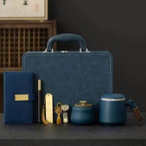 Ensemble de bureau de luxe populaire avec tasse isotherme et carnet, cadeaux personnalisables exquis avec votre propre logo, autocollants promotionnels direct usine - Product Image 2