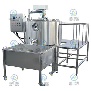 Industries Stainless Steel 304 500 Liters Pasteurization Cheese Processing Vat Tank kettle Milk Chilling For Factory