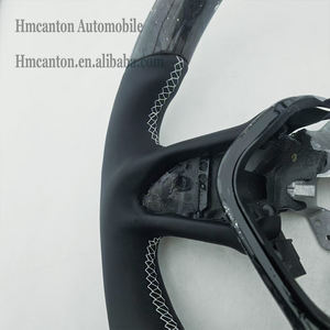 Hot Products Forged Carbon Fibre Smooth Leather White Stitching Steering <b>Wheel</b> for Infiniti Q50 Car Steering <b>Wheel</b> - Product Image 2