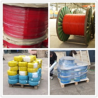 Corde à linge en acier, corde à linge en acier inoxydable, corde à linge en fil galvanisé recouvert de PVC