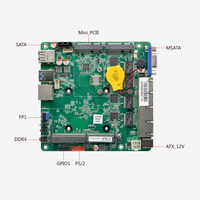 Carte mère de pare-feu Pfsense STX-R41E J4125 avec Celeron J4125 4 Lan VGA Mini-pcie 120*120mm Mini Itx