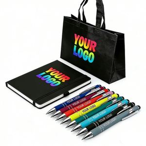 Regalo Promocional Publicitario 2 en 1, Bolígrafo con Punta Táctil para Pantalla, Entrega Directa de Fábrica, Bolígrafo Metálico con Logotipo Personalizado - Product Image 1