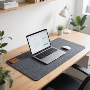 Hochwertige Multifunktionale Studienhilfe, Dickes und Weiches Filz-Mauspad, Begleitet Sie bei Jedem Studienanlass - Product Image 6